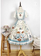 Miss Point Tea Party Daily One Piece(Reservation/3 Colours/Full Payment Without Shipping)